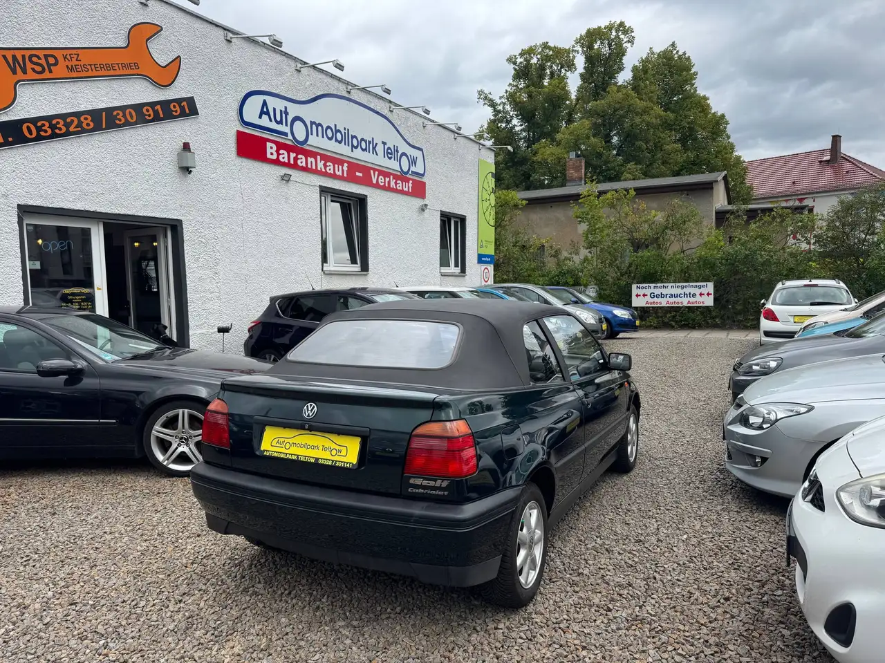 Volkswagen Golf Cabriolet **TOP ZUSTAND!** - VOLLLEDER, foto 2