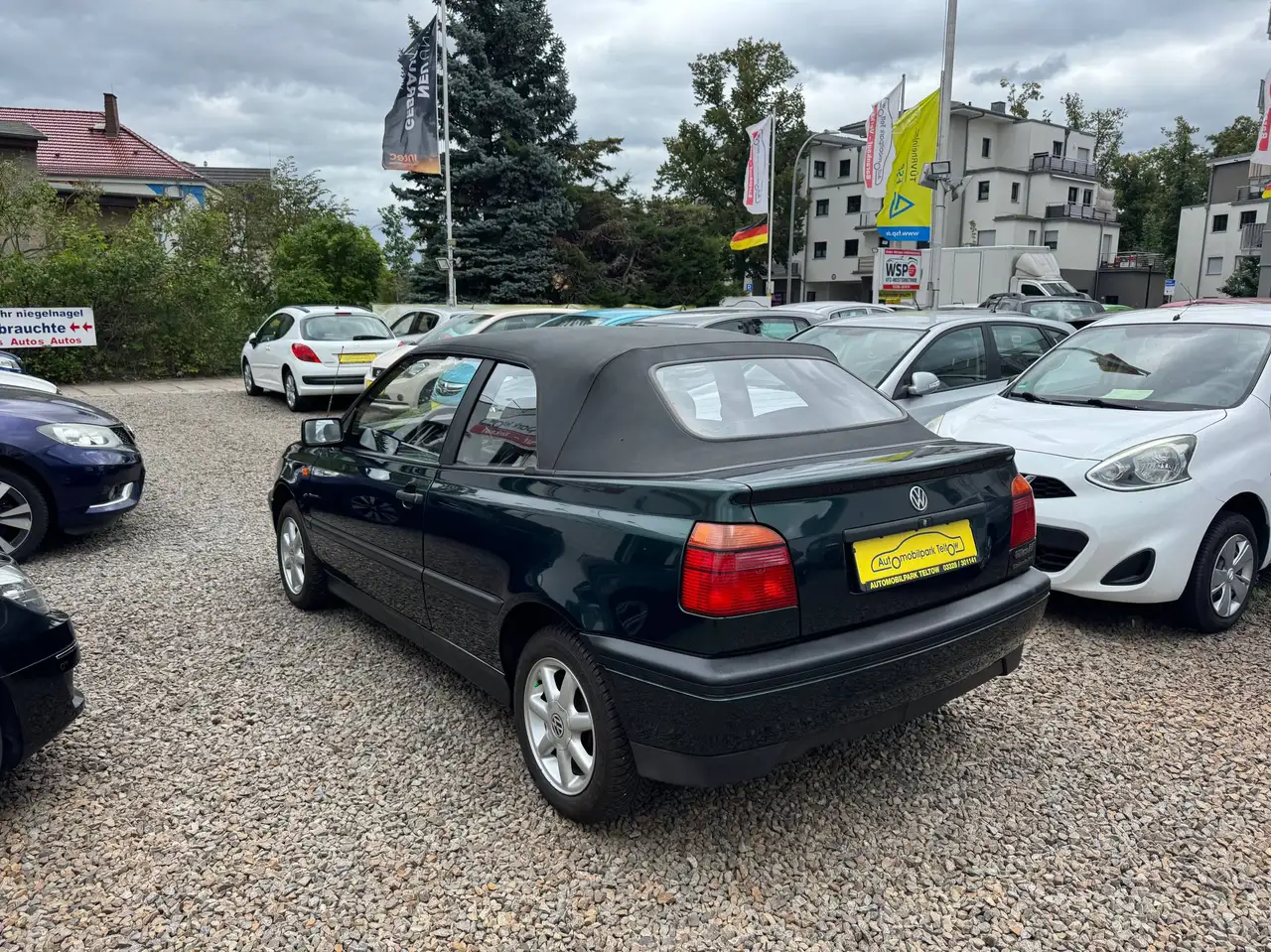 Volkswagen Golf Cabriolet **TOP ZUSTAND!** - VOLLLEDER, foto 3