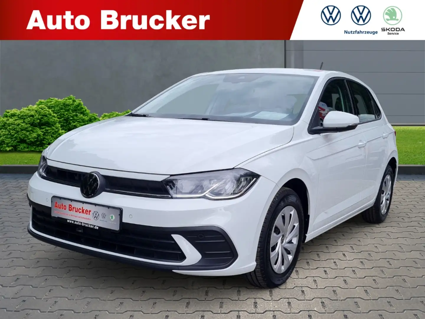 Volkswagen Polo VI Life 1.0 TSI+Park Distance Control+Geschwindigk Weiß - 1