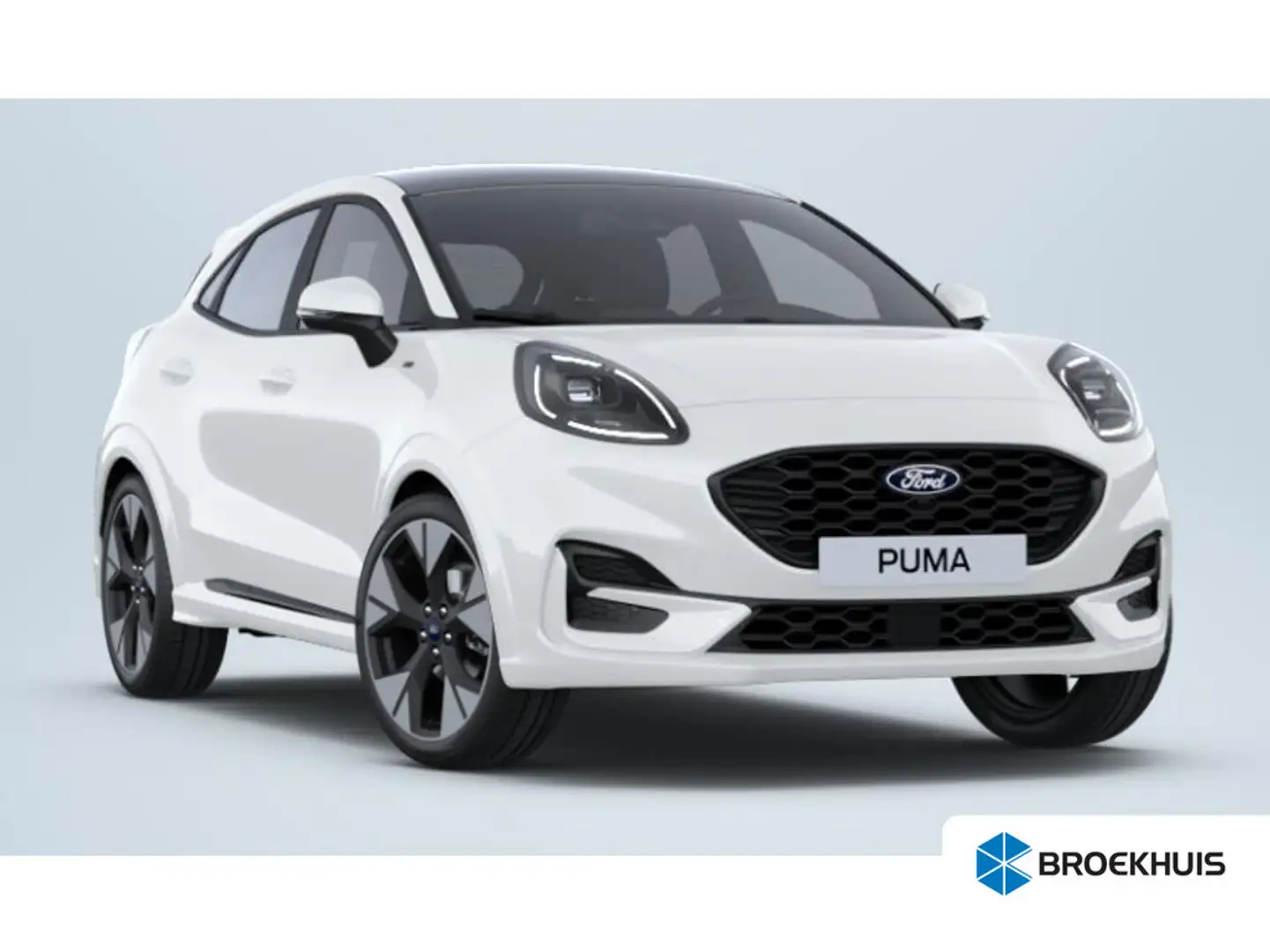 Ford Puma 1.0 EcoBoost Hybrid ST-Line X | Panoramadak | Voor Blanco - 1