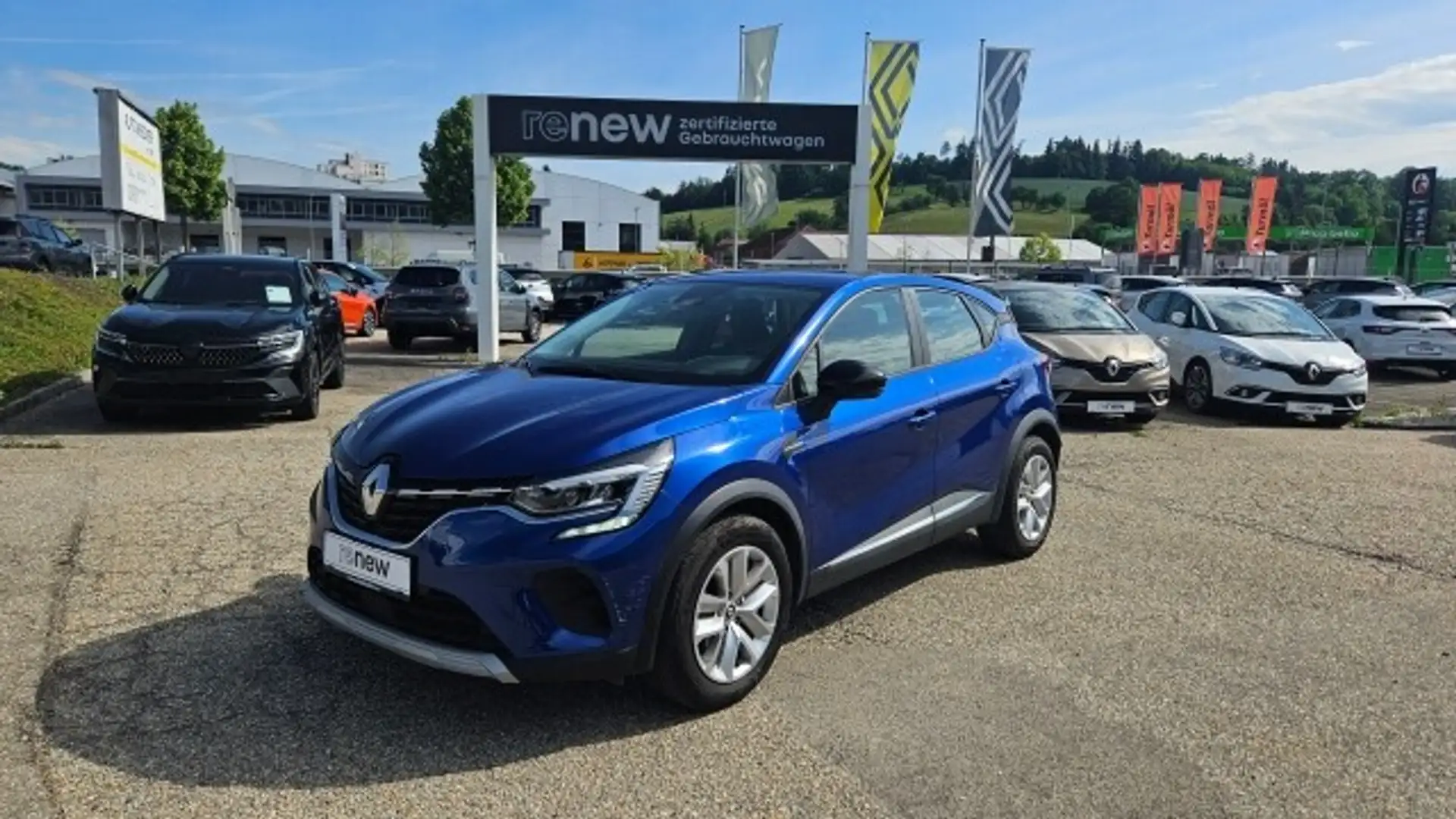 Renault Captur TCe 90 Zen Blau - 1