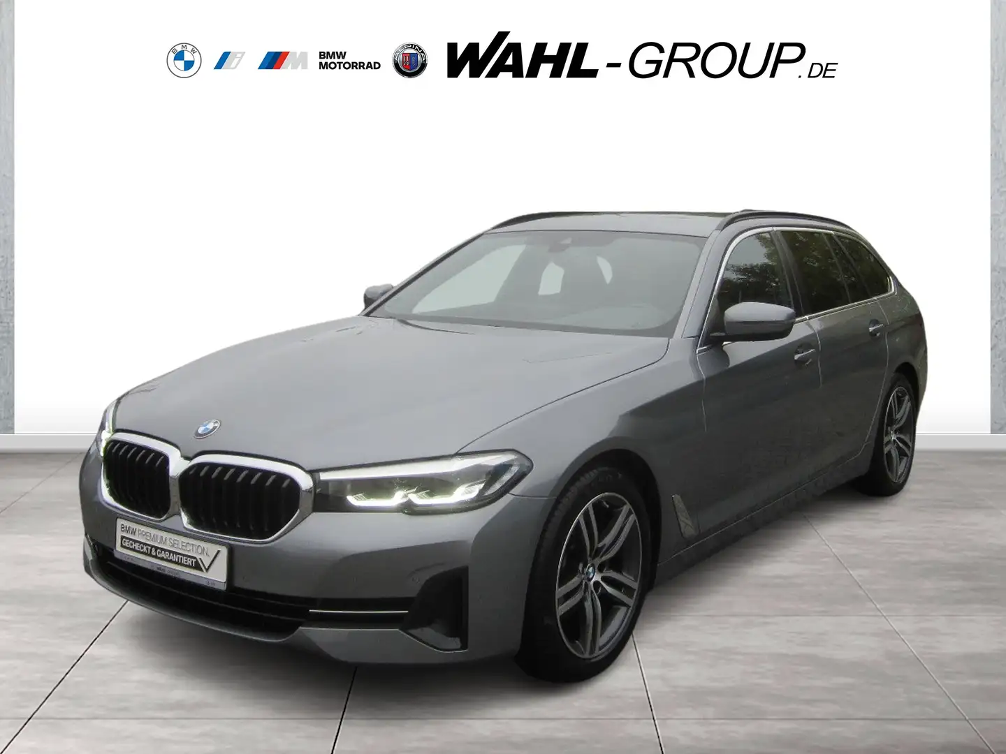 BMW 520 d TOURING LC PROF SPORTSITZE AHK PARKASSIST ALARM Gris - 1