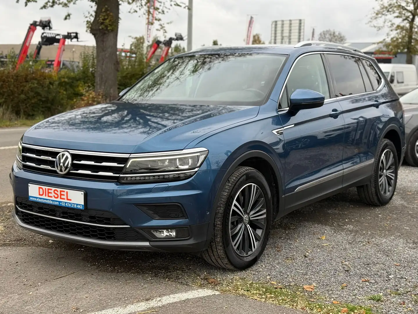 Volkswagen Tiguan Allspace Tiguan Allspace 2.0 TDI SCR 4Motion DSG Gris - 2