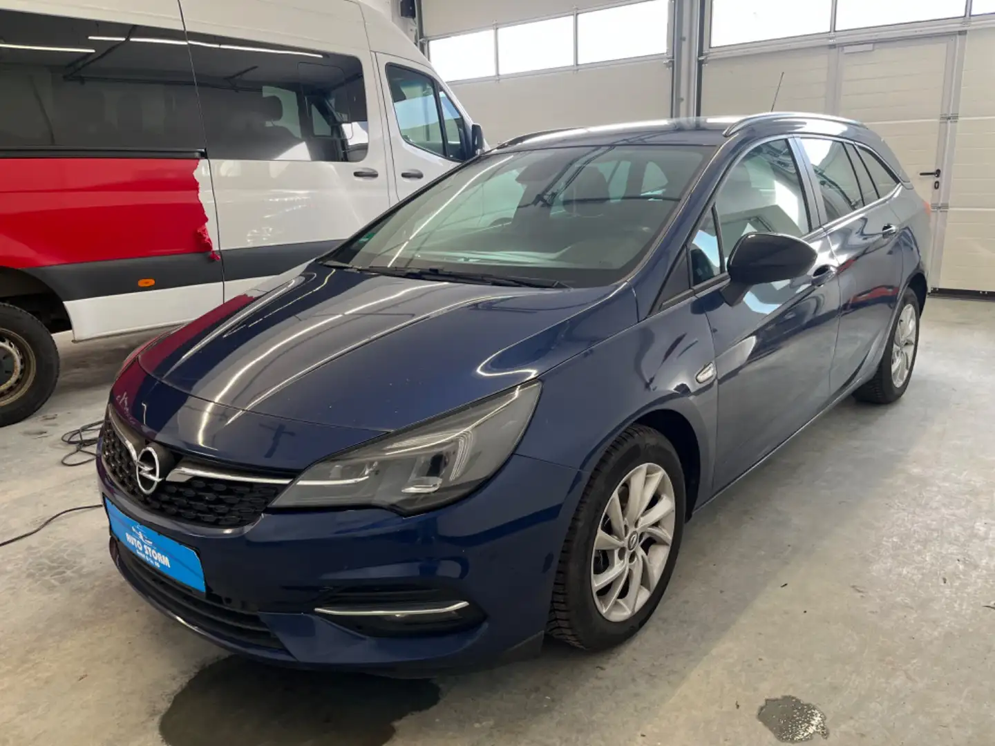 Opel Astra K Sports Tourer 1.5 D Edition Turboschaden*R-KAM*W Azul - 1