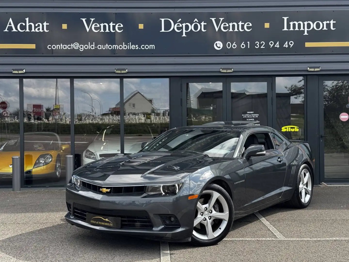 Chevrolet Camaro Coupé V 6.2 V8 405ch Auto Grau - 1
