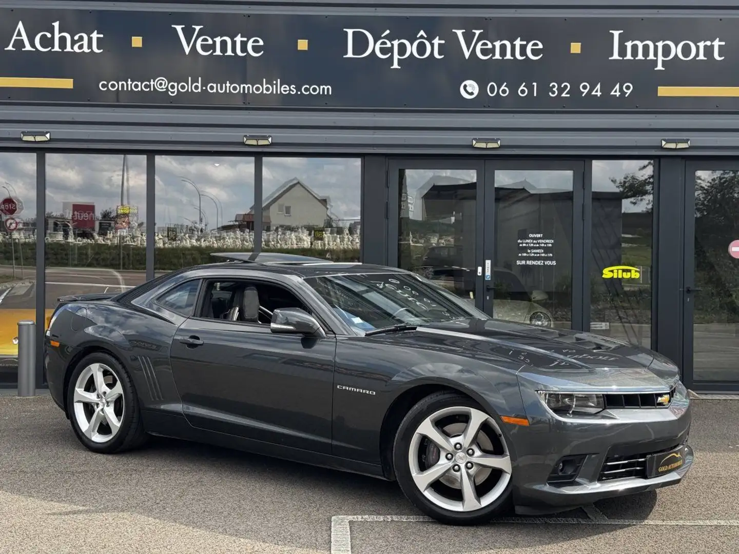 Chevrolet Camaro Coupé V 6.2 V8 405ch Auto Grau - 2