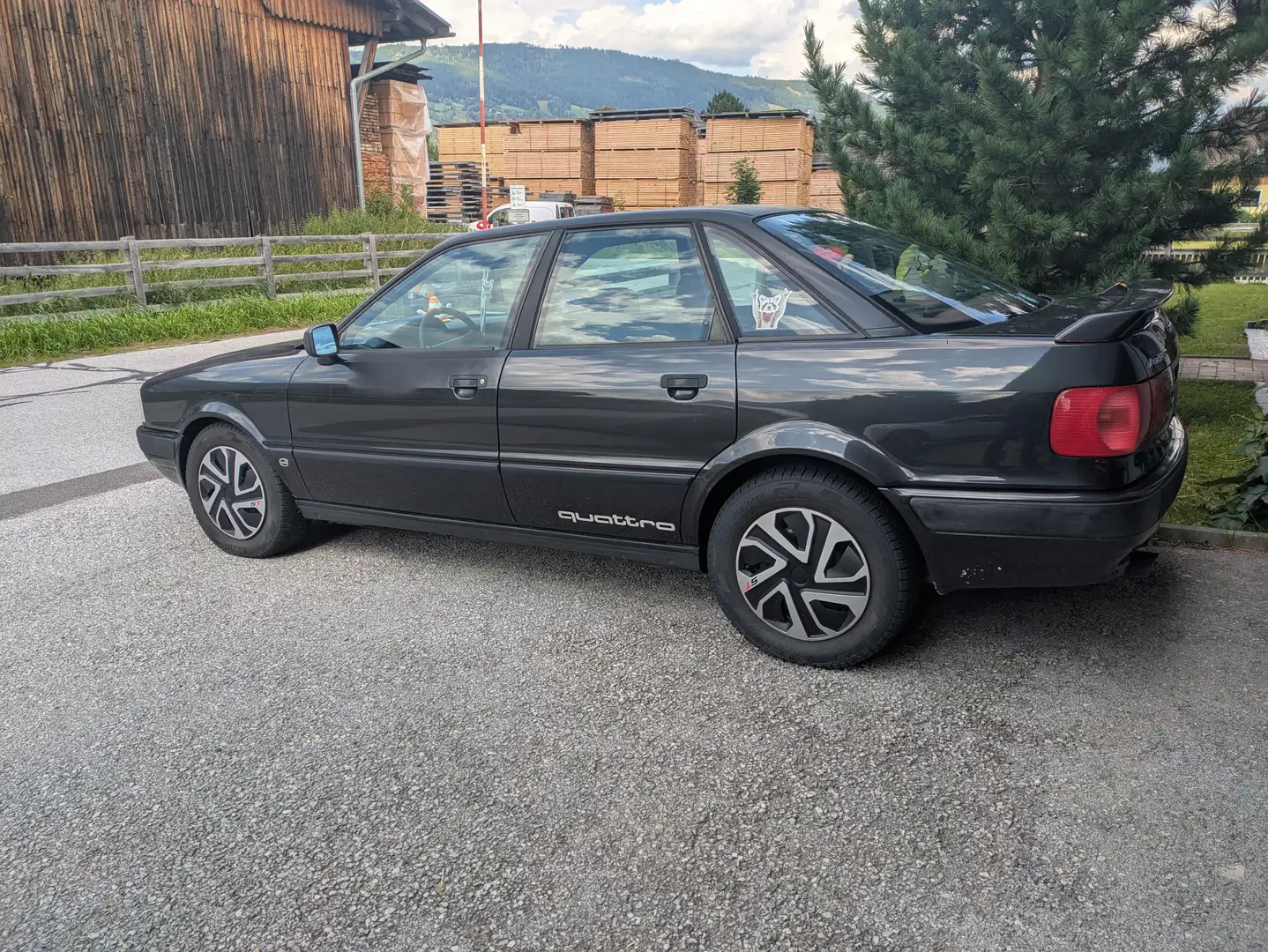 Audi 80 80 quattro 2,0 E Schwarz - 1