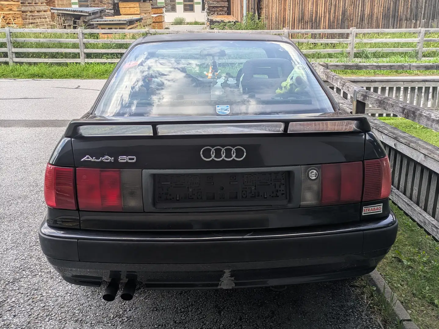 Audi 80 80 quattro 2,0 E Schwarz - 2