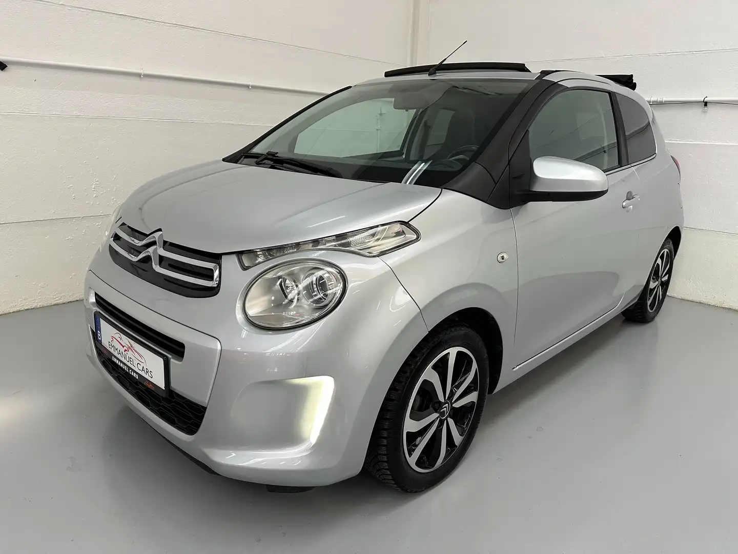 Citroen C1 1.0 VTi Moteur TOYOTA! Toit Open Air/Boîte AUTO Argent - 2
