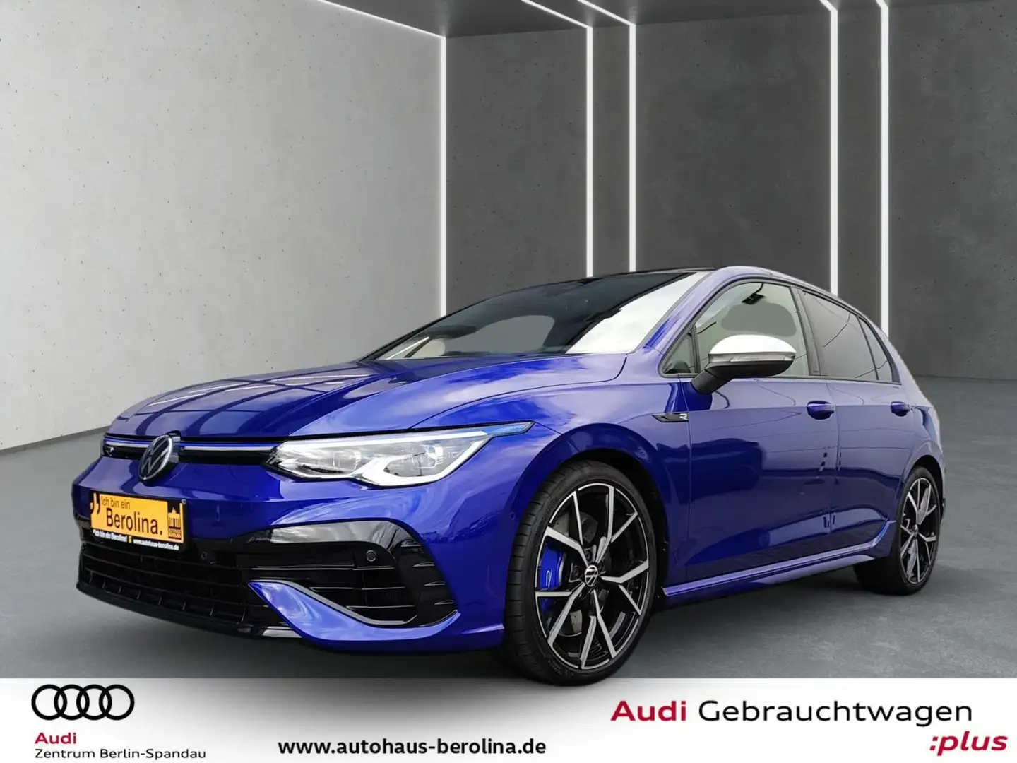 Volkswagen Golf VIII R 2.0 TSI 4M DSG *PANO*IQ-MATRIX*HuD* Blau - 2