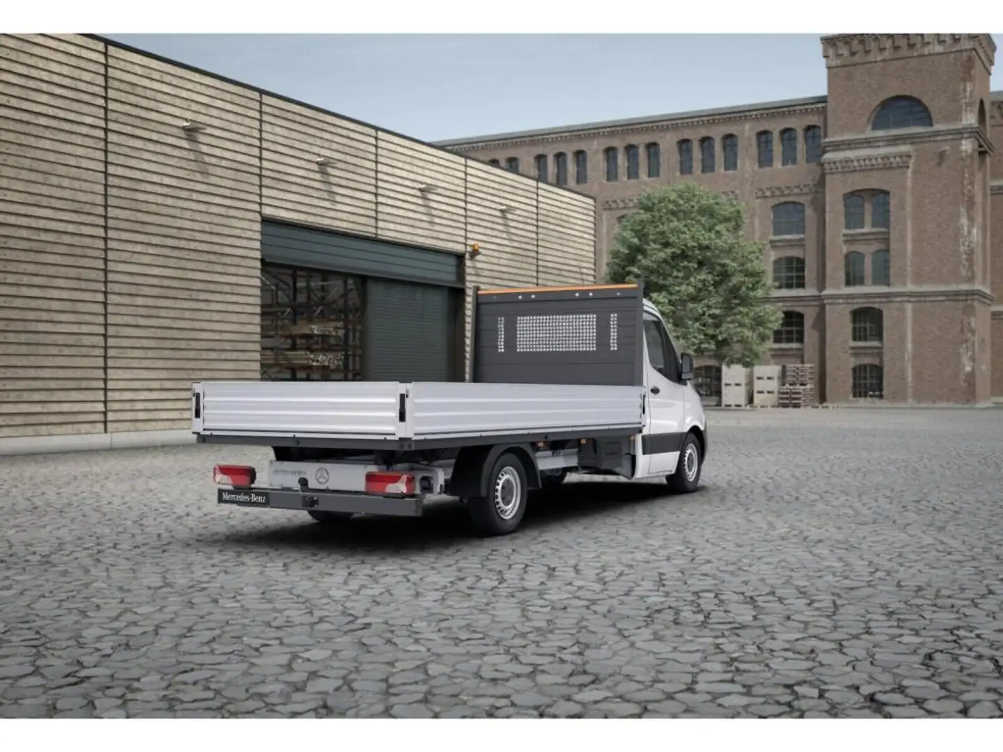 Mercedes-Benz Sprinter 317 PRITSCHE+MAXI+L3+MBUX-NAVI+AHK3,5T Blanc - 2