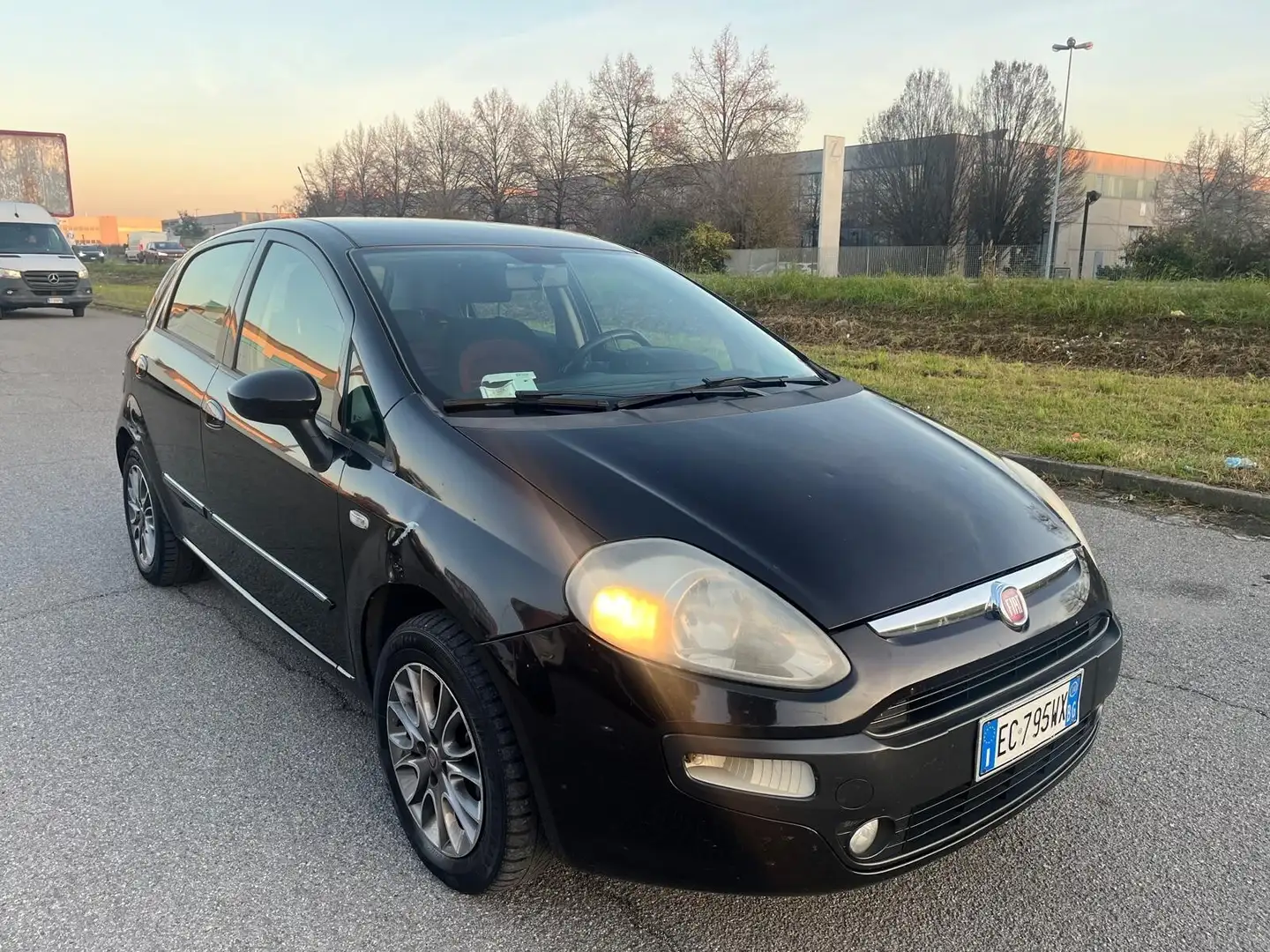 Fiat Punto Evo Punto Evo 1.4 5 porte Active GPL Nero - 2
