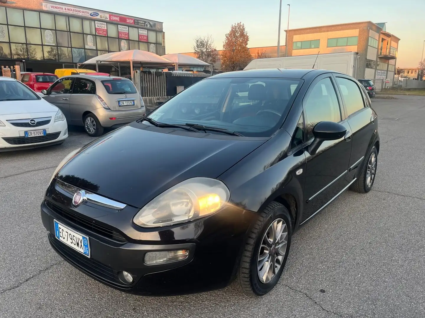 Fiat Punto Evo Punto Evo 1.4 5 porte Active GPL Nero - 1