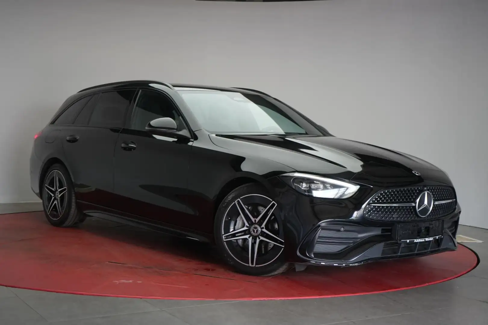 Mercedes-Benz C 220 d T 9G-Tronic AMG Navi/Temp/Kamera/Lane/Si Noir - 1