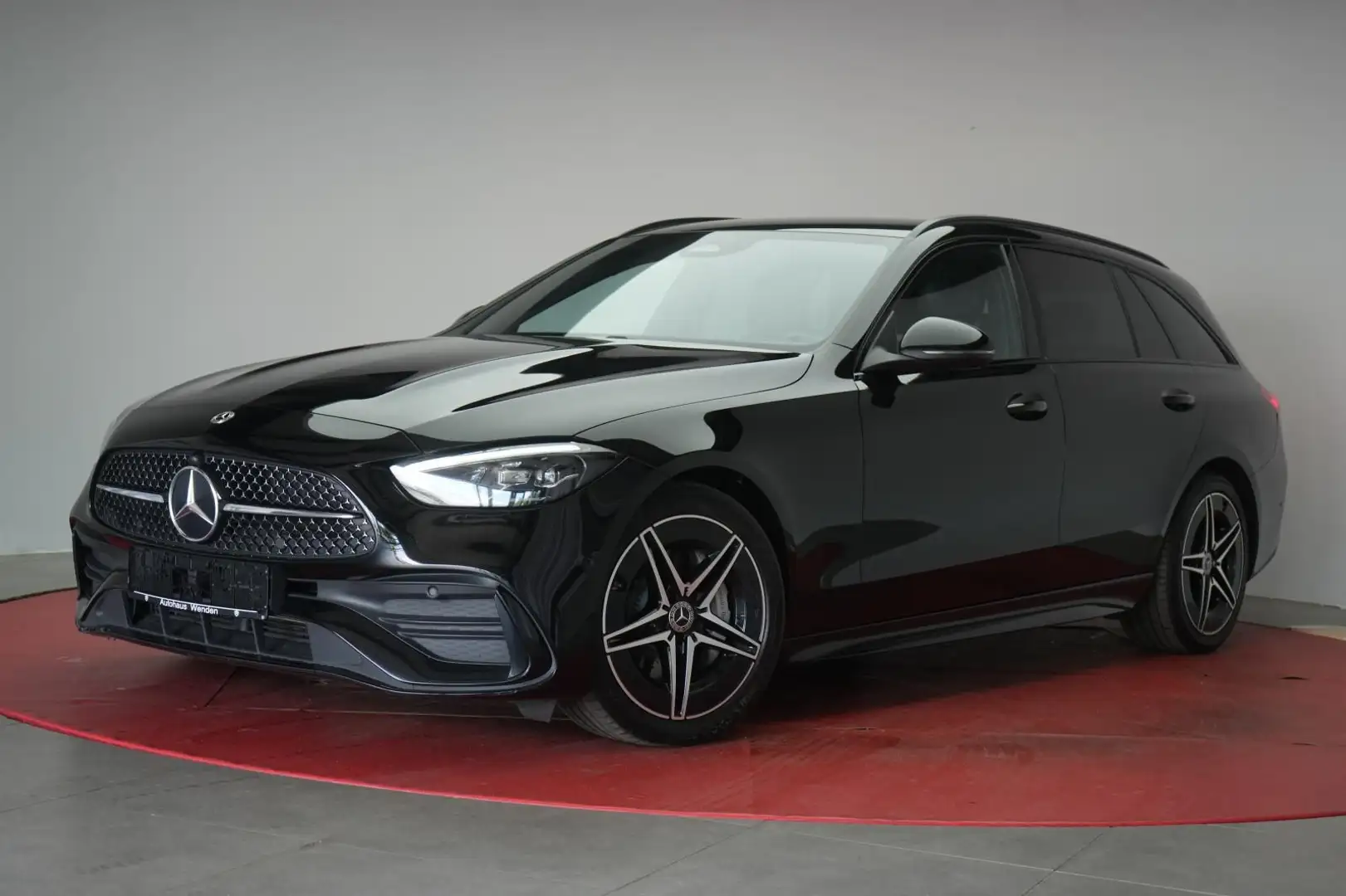 Mercedes-Benz C 220 d T 9G-Tronic AMG Navi/Temp/Kamera/Lane/Si Noir - 2