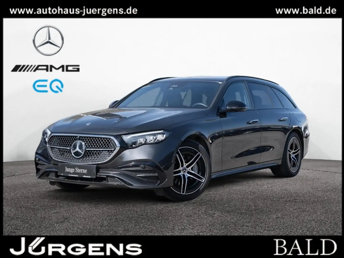 Mercedes-Benz E 300 e T AMG-Sport/LED/Cam/AHK/Night/Distr/19' Grey - 2