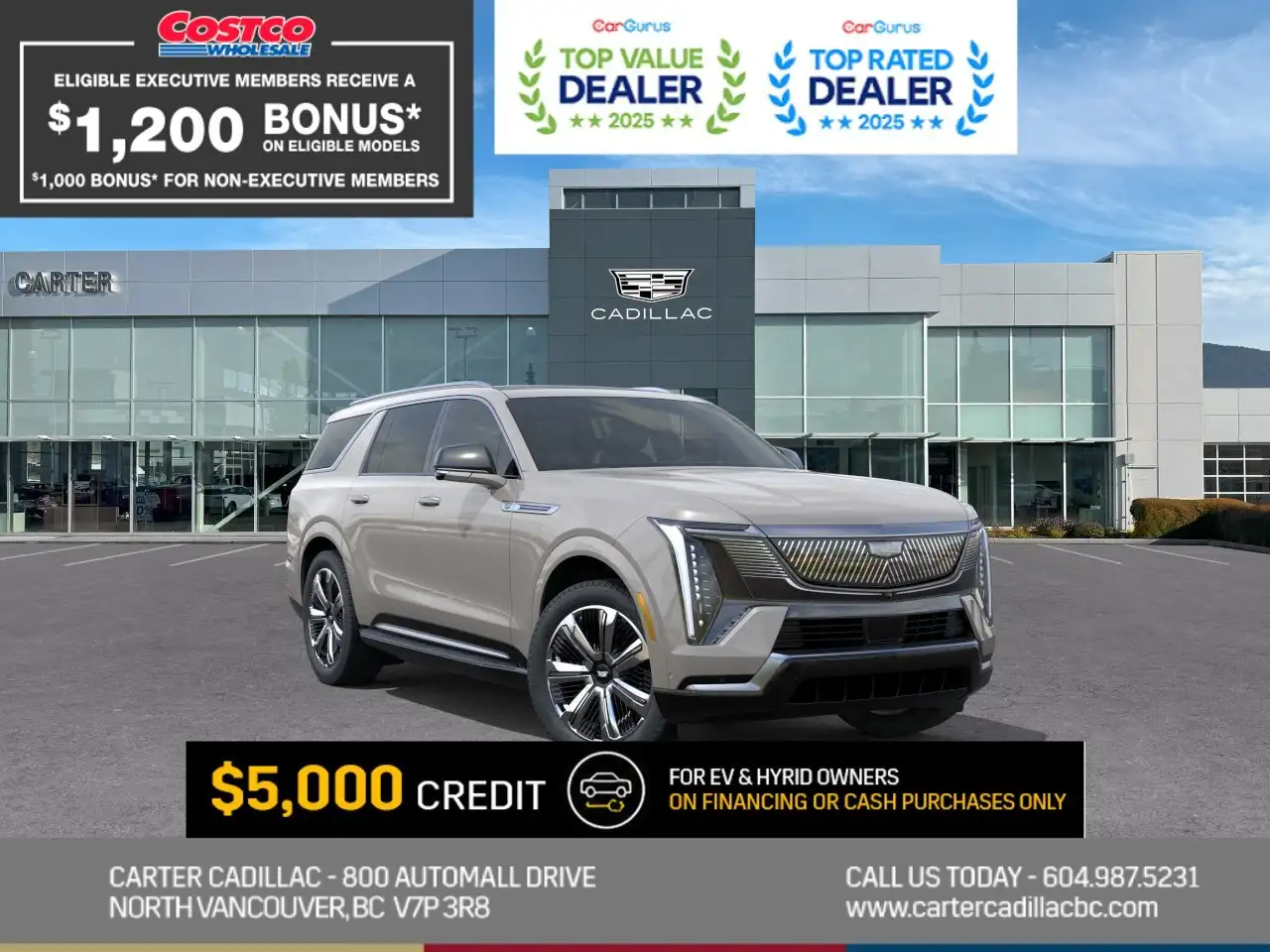 2026 Cadillac Escalade
