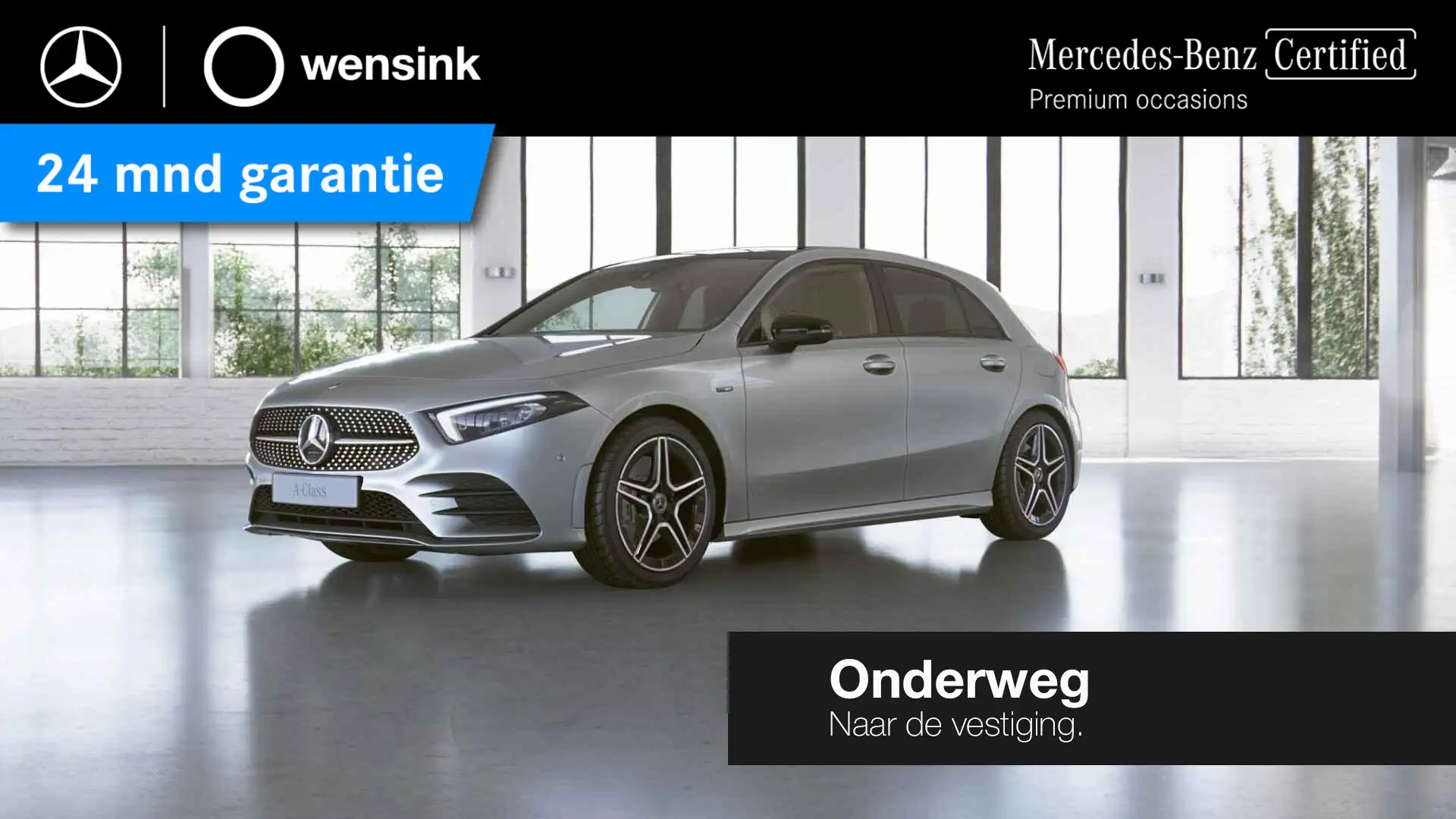 Mercedes-Benz A 250 e Business Solution AMG Limited | Night | Panorama Gris - 1