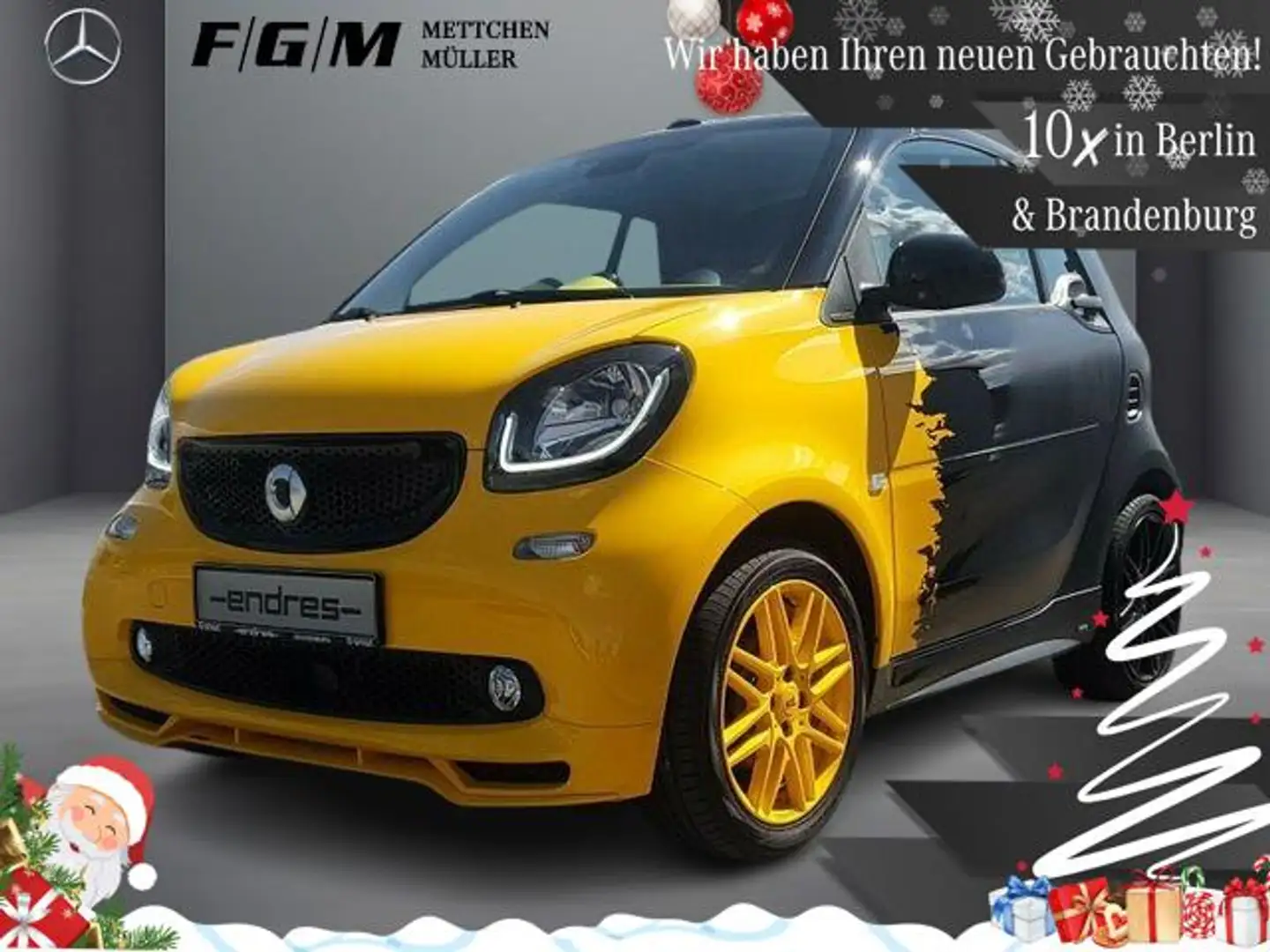 smart forTwo CABRIO FINAL COLLECTOR EDITION 21 Sitzhz Negro - 1