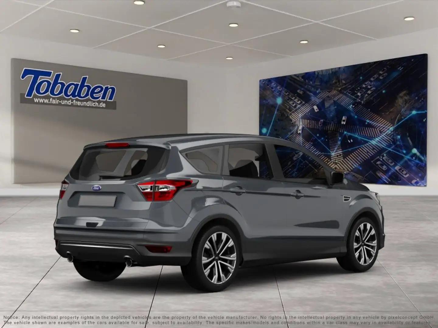 Ford Kuga 1.5 EcoBoost Titanium 4x2 Start/Stopp (EURO Grau - 2