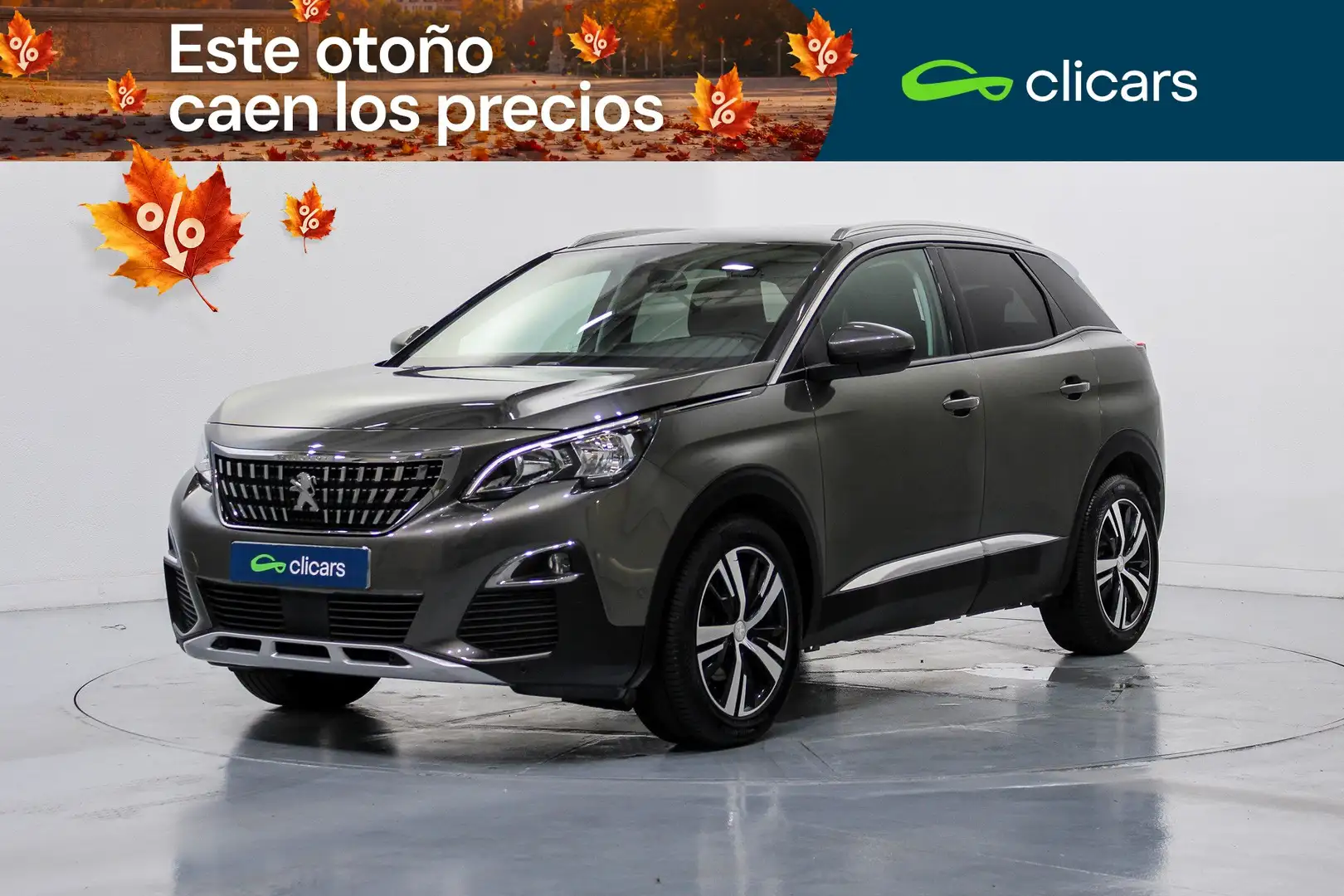 Peugeot 3008 1.2 S&S PureTech Allure 130 Gris - 1