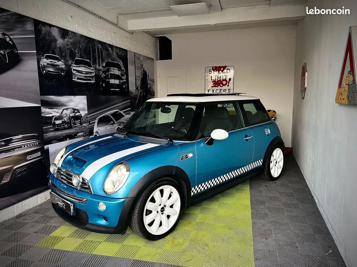 MINI One Cooper S R53 170cv BVA Blau - 1