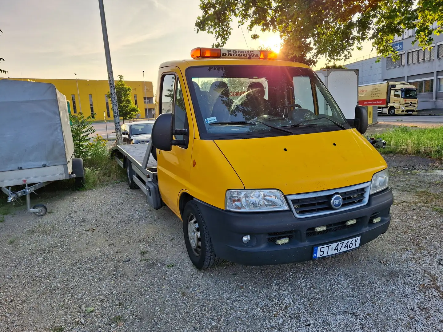 Fiat Ducato 2.8 Jtd Jaune - 1