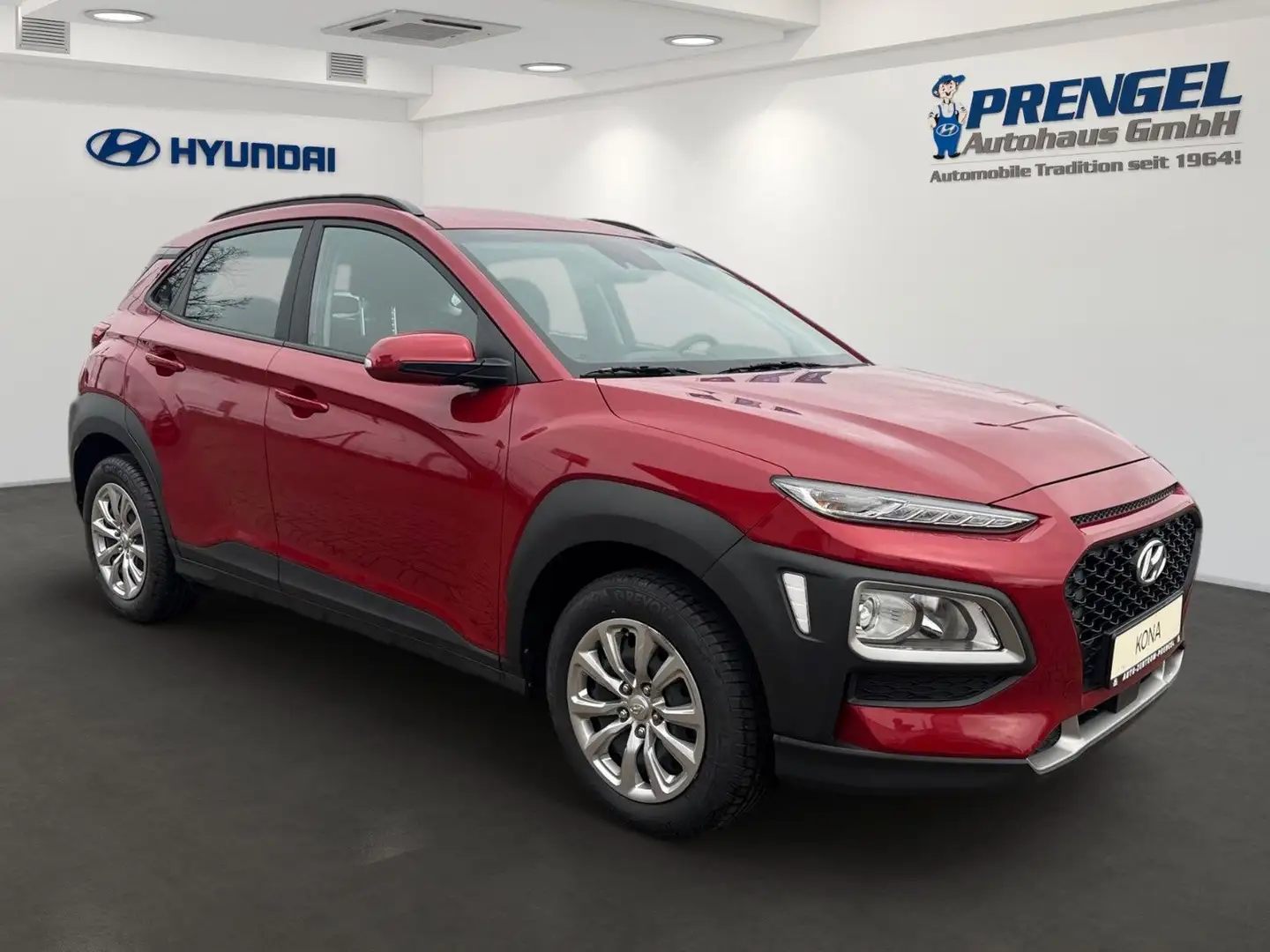 Hyundai KONA 1.0 T-GDi Select Klima/GRA PDC Tempomat Rood - 2