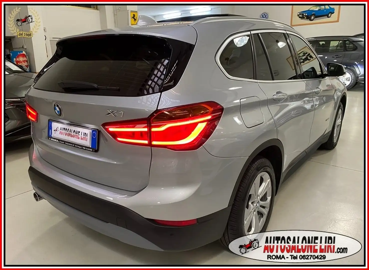BMW X1 -AUTOMATICO- xDrive18d 4x4 Business Advantage E6 Argent - 2