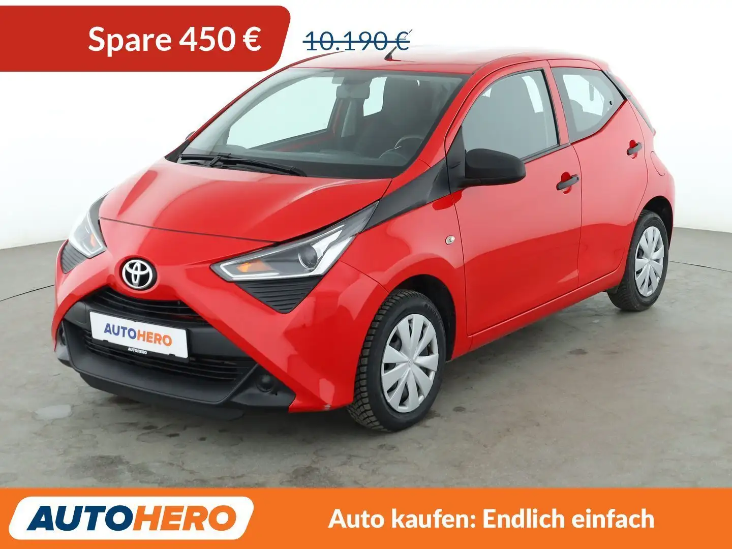 Toyota Aygo 1.0-VVT-i X*KLIMA*GARANTIE* Rot - 1