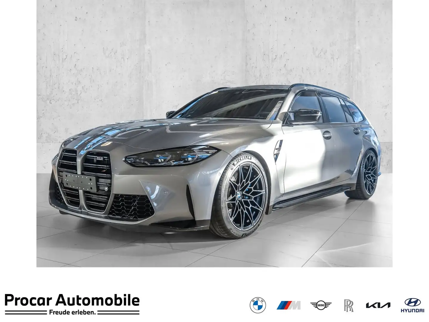 BMW M3 Touring Competition M-Drive-Prof.+KZG+Alarmanlage+ Grijs - 1