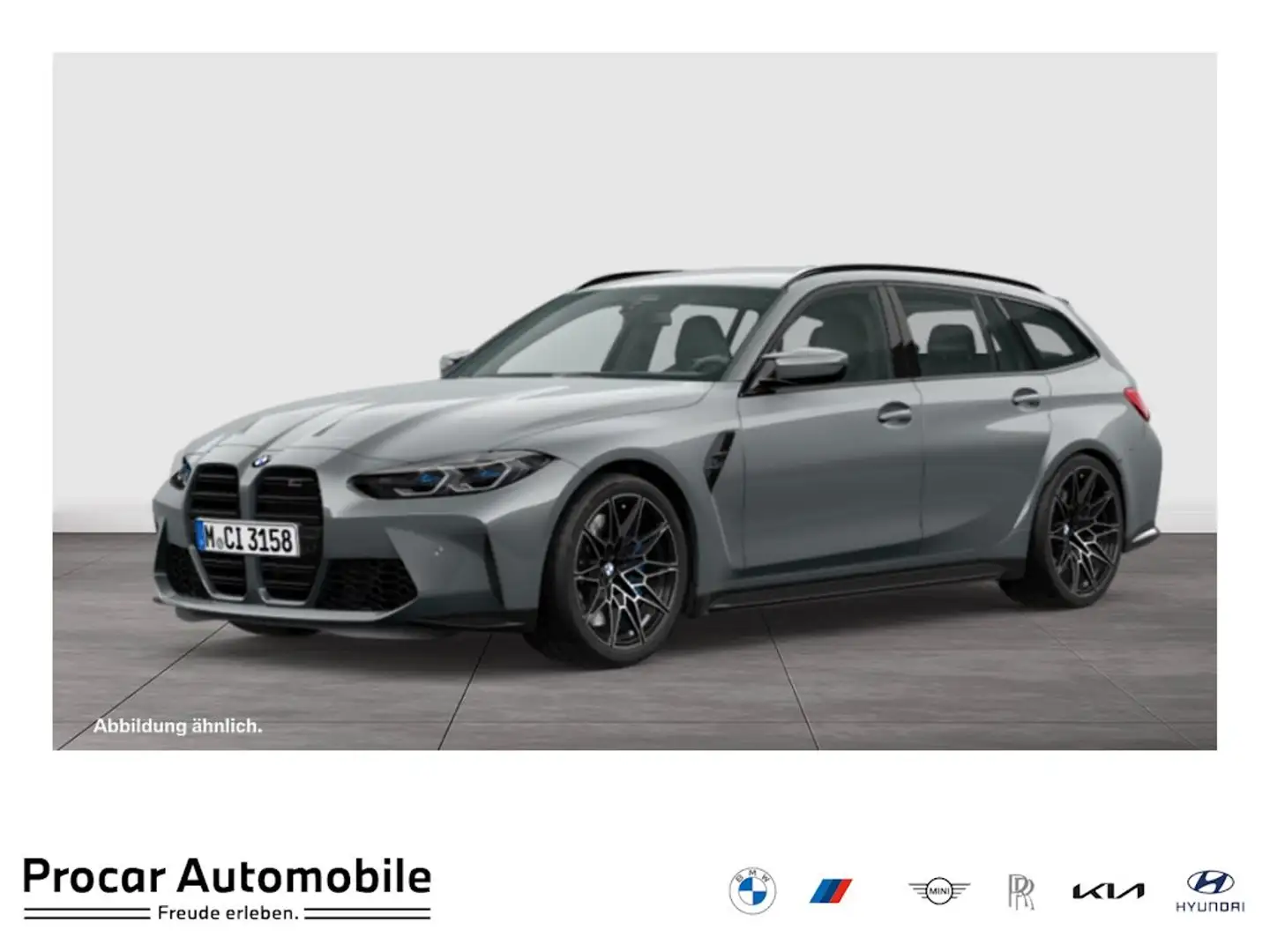 BMW M3 Touring Competition M-Drive-Prof.+KZG+Alarmanlage+ Grau - 1