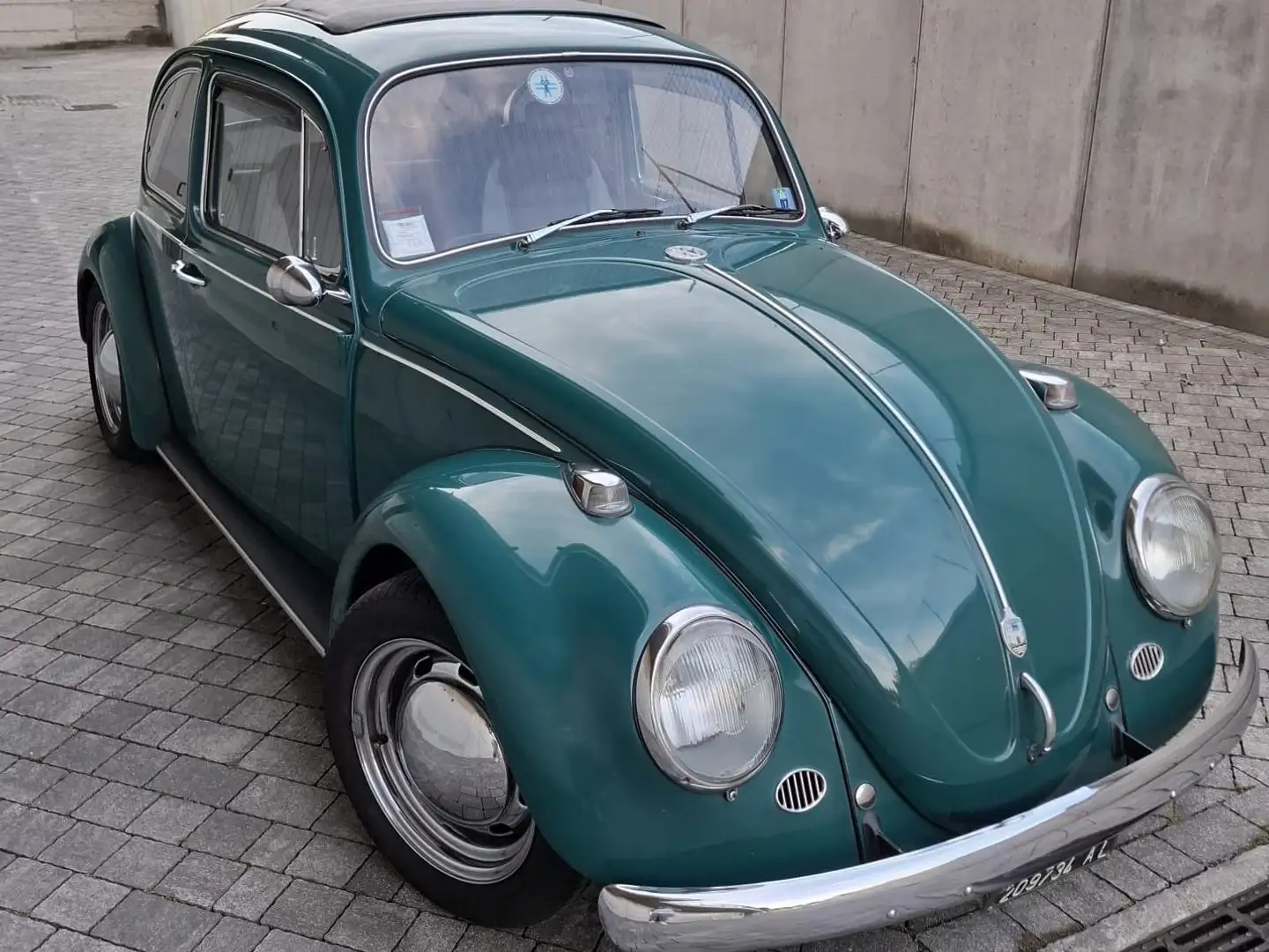 Volkswagen Maggiolino 11F con tettuccio apribile originale Vert - 2