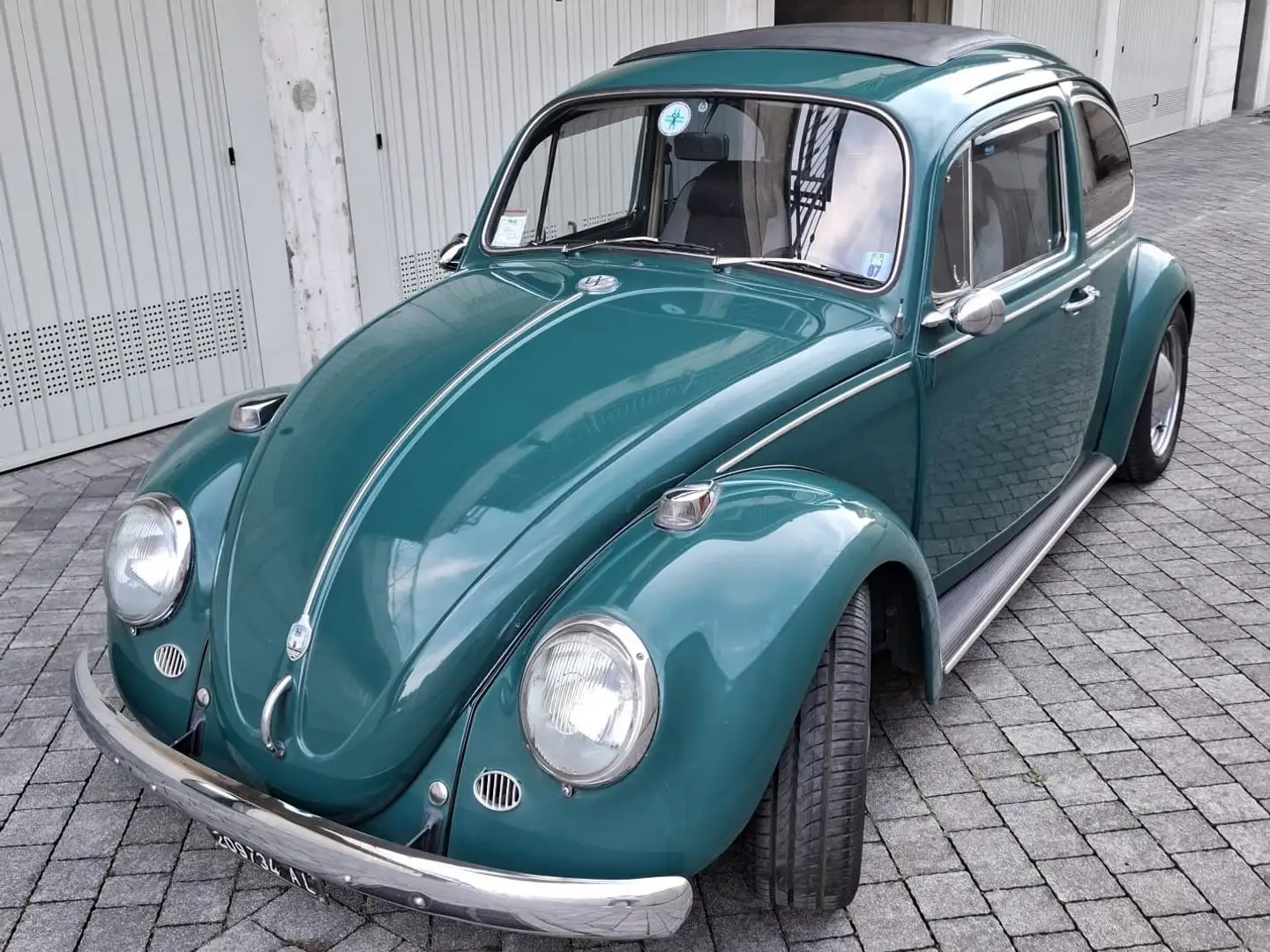 Volkswagen Maggiolino 11F con tettuccio apribile originale Vert - 1
