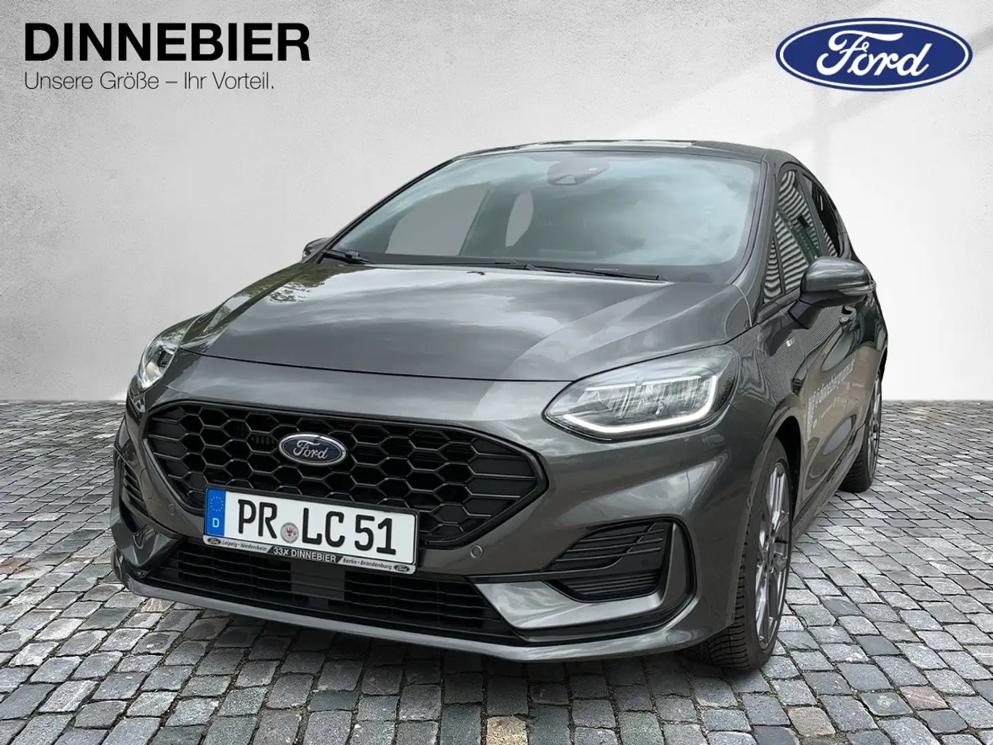 Ford Fiesta ST-Line LED+Kamera+Winterpaket+Klima Grigio - 2