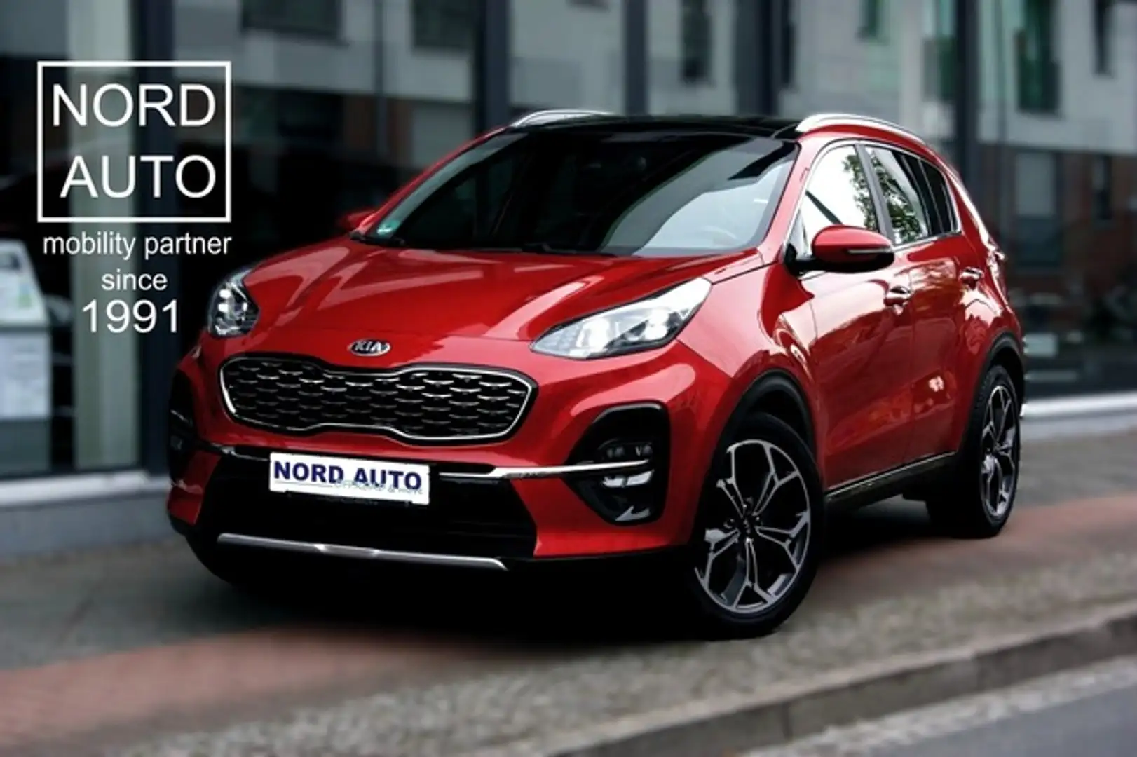 Kia Sportage 1.6 GT-Line 4x4 Leder/Navi/Pano/LED Rot - 1