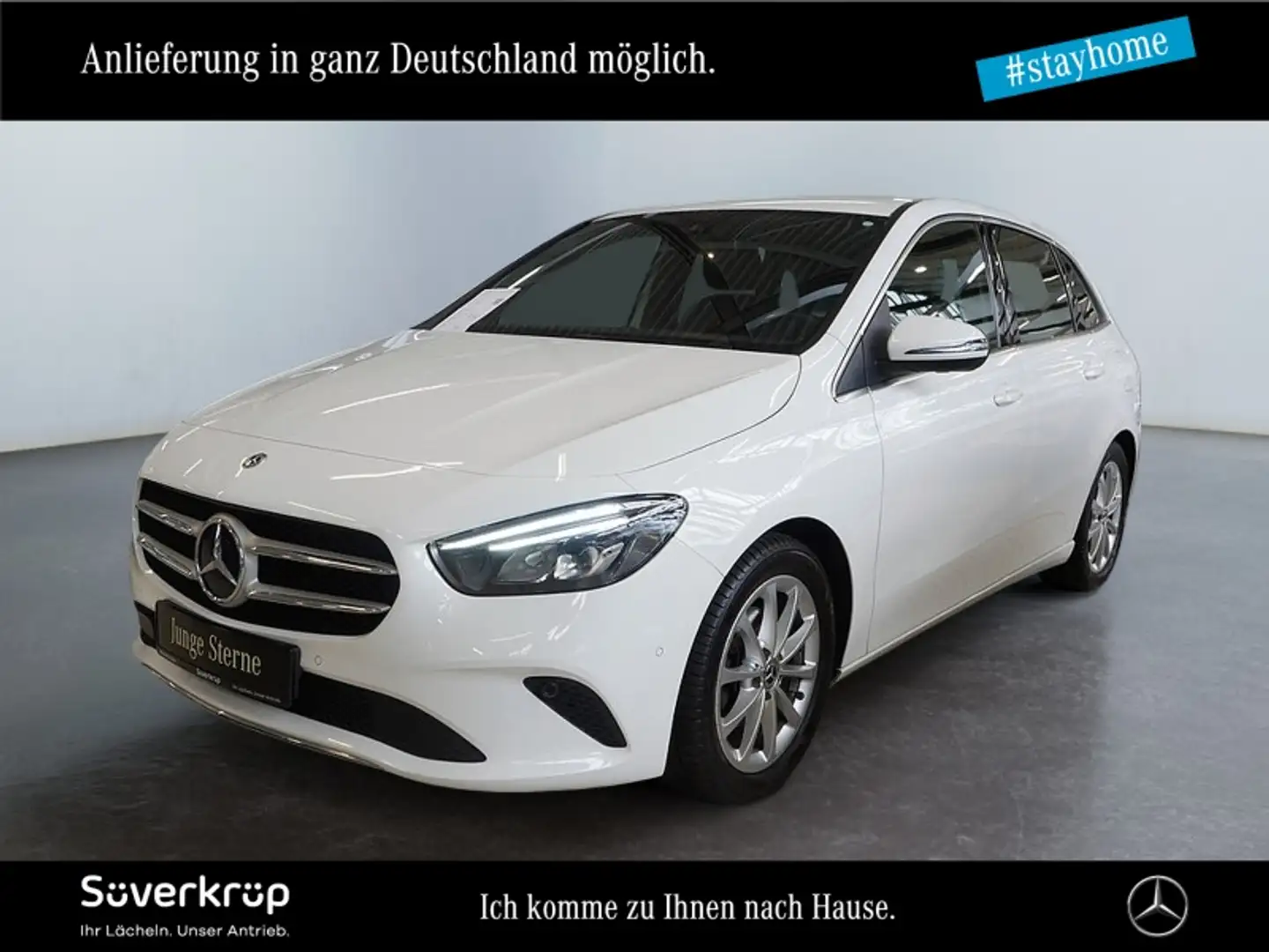 Mercedes-Benz B 180 PROGRESSIVE AHK KAMERA SPUR PDC SHZ Weiß - 1