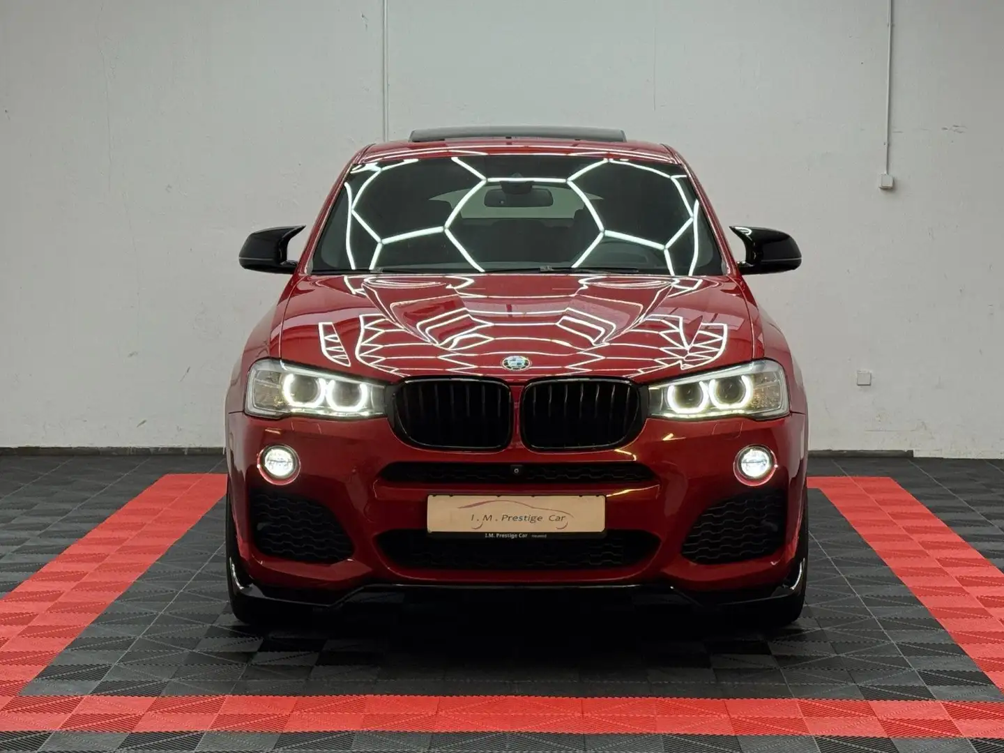 BMW X4 ´35i M Sport Paket GSD/HUD/AHK Deutsche Fahrz. Rot - 2