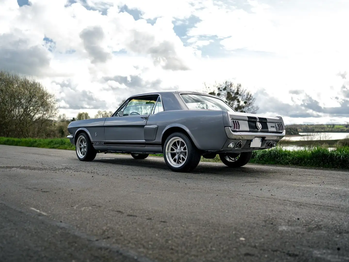Ford Mustang 289 ci Code A Gris - 2