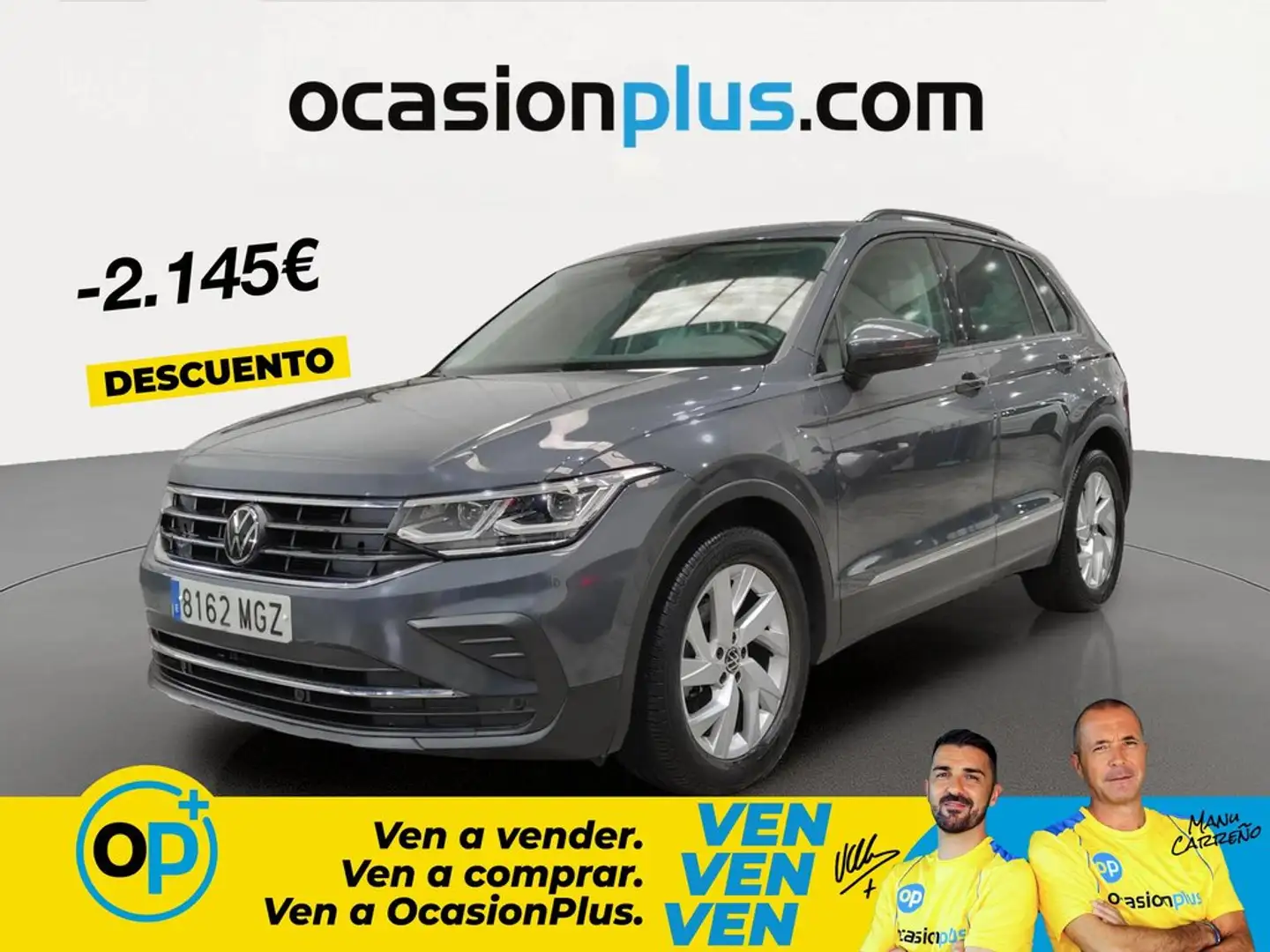 Volkswagen Tiguan 2.0TDI Life DSG 110kW Gris - 1