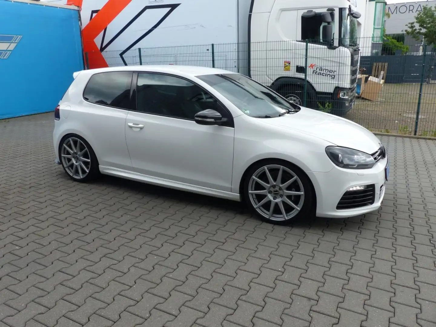 Volkswagen Golf VI R 4Motion.XENON.NAVI.PDC.KLIMA Klima Xenon Weiß - 2
