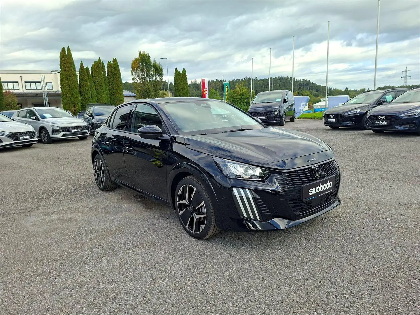 Peugeot 208 ALLURE Turbo 100 6-Gang-Manuell Schwarz - 2