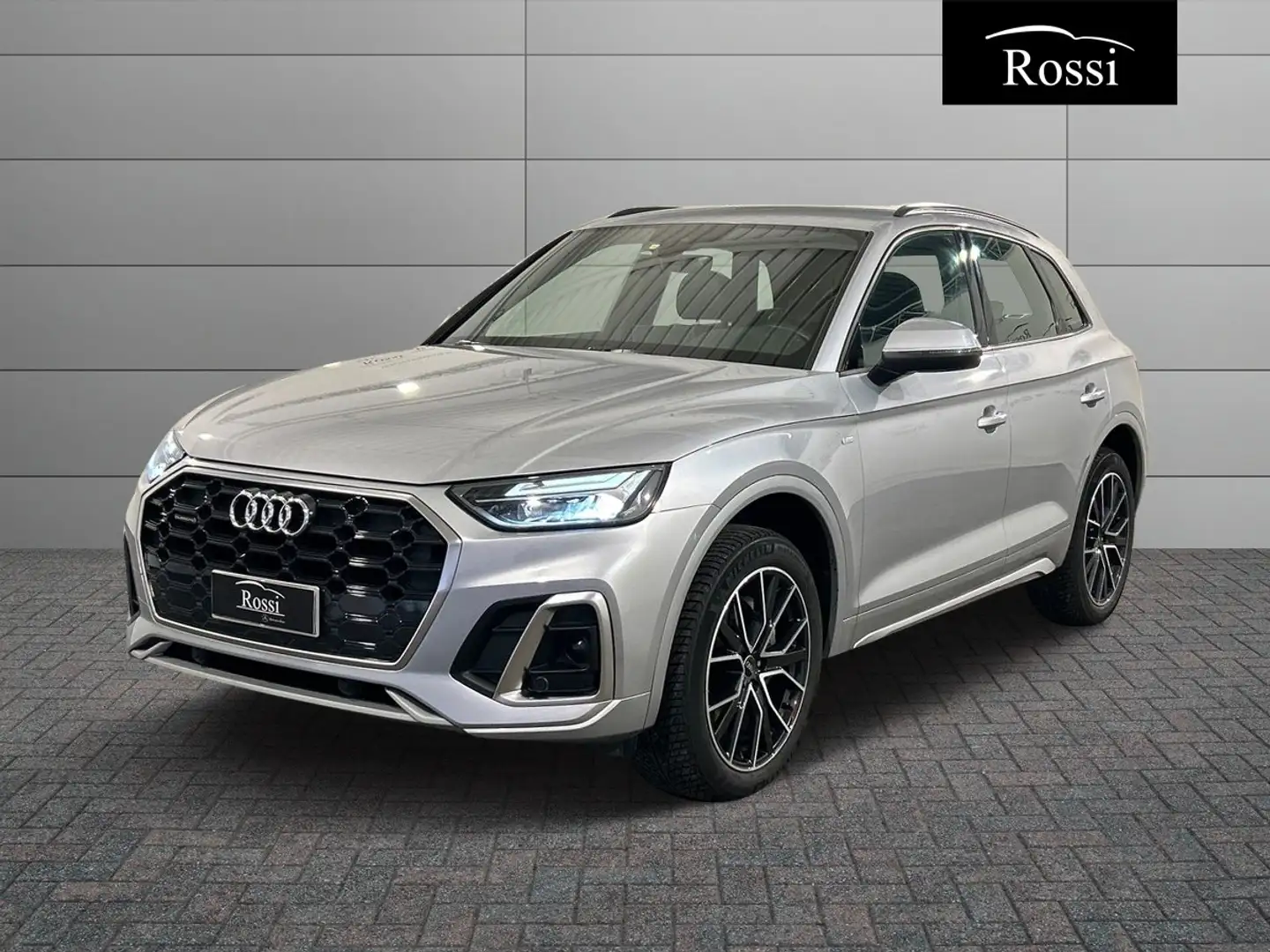 Audi Q5 40 2.0 tdi mhev 12V S line quattro s-tronic Argento - 1