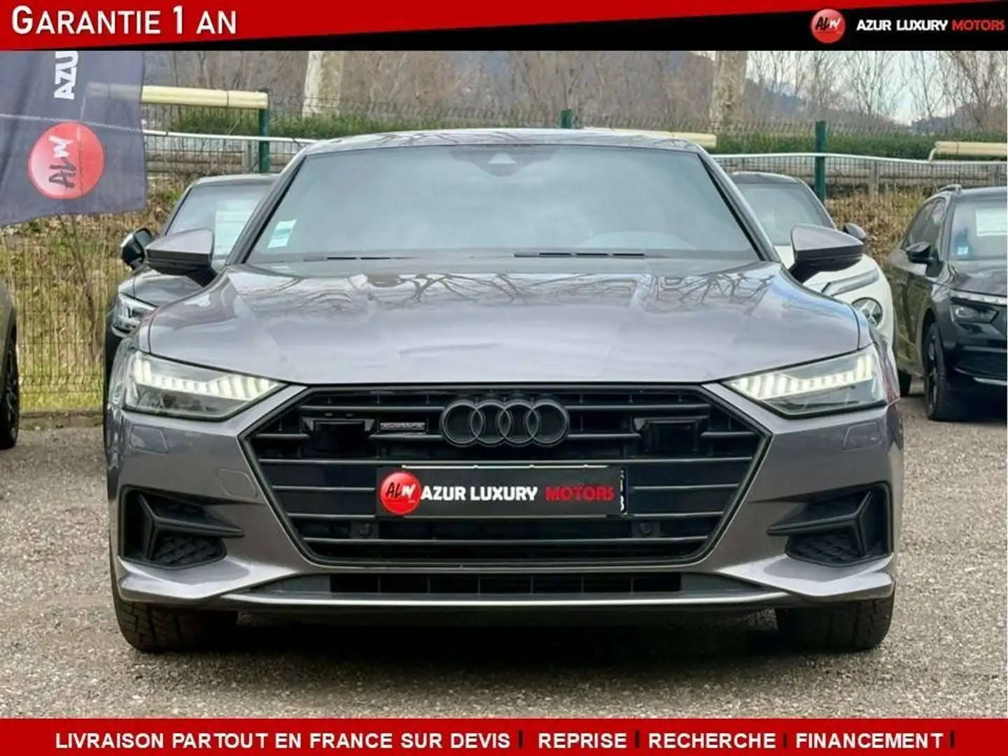 Audi A7 II 55 TFSI V6 340 S-LINE Gris - 2