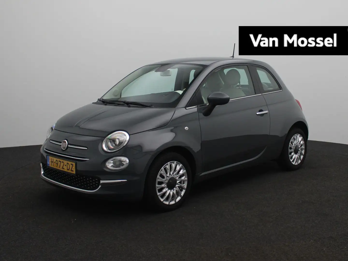Fiat 500 1.2 Lounge | Navigatie | Airco | LM-Velgen Grijs - 1