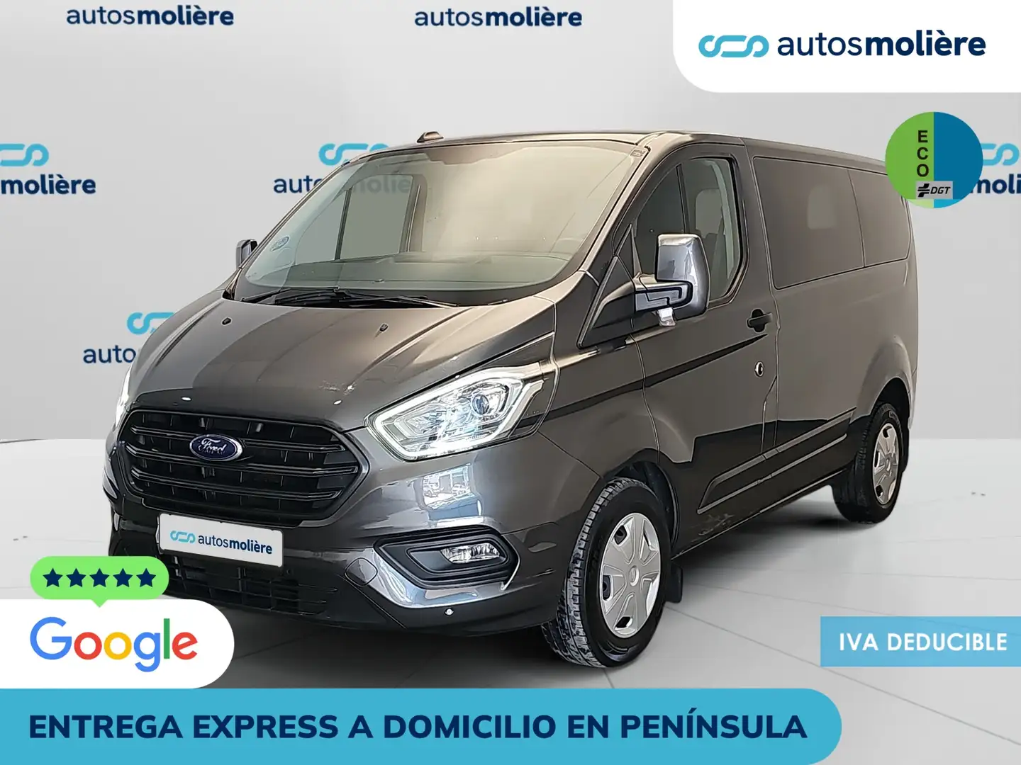 Ford Transit Custom FT 320 L1 Kombi Trend EcoBlue 130 Gris - 1