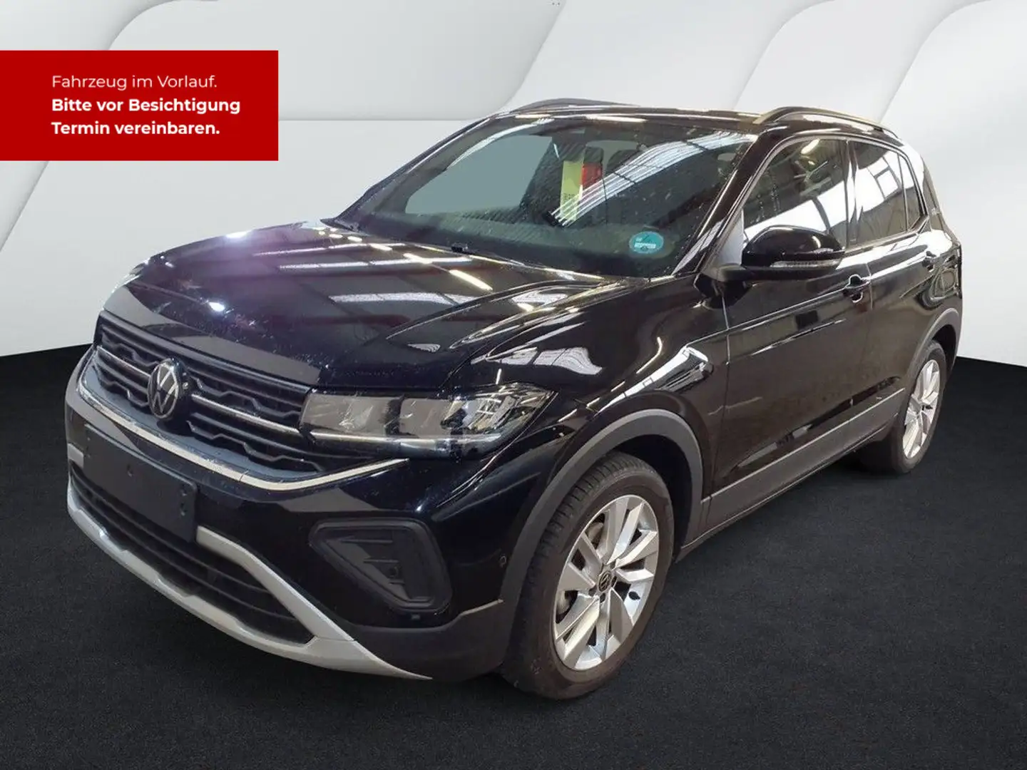 Volkswagen T-Cross 1.0 TSI DSG Goal Navi LED AHK Schwarz - 2