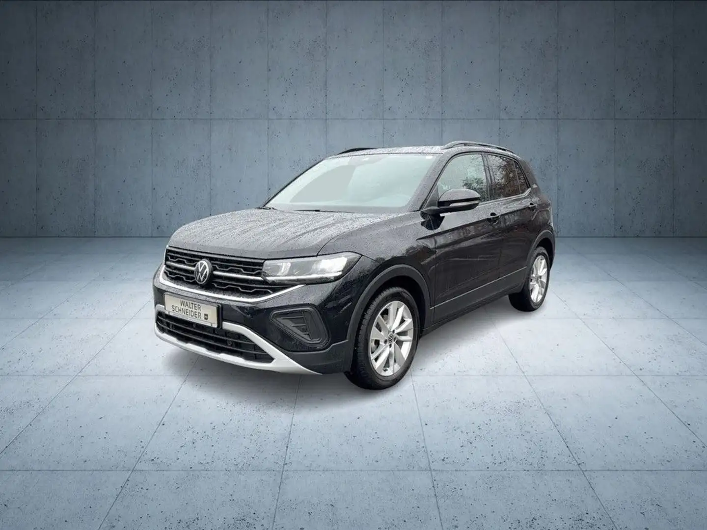 Volkswagen T-Cross 1.0 TSI DSG Goal Navi LED AHK Schwarz - 2