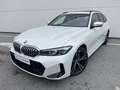 BMW 318 318dA Touring Blanc - thumbnail 1