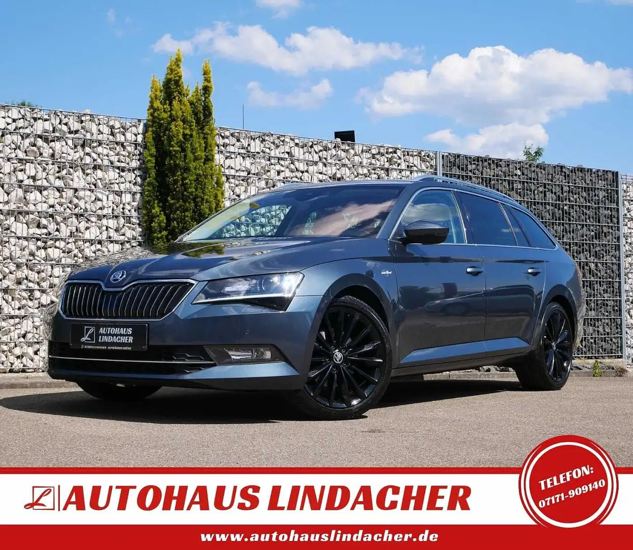 Skoda Superb 2.0 TDI 4x4 DSG I Volleder I Laurin & Kl. Grau - 1